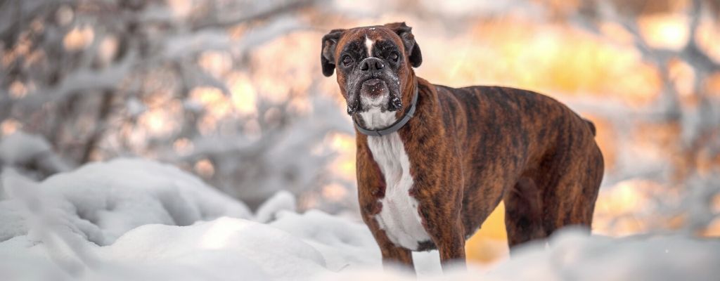 Colder months for dogs